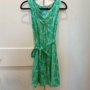 Lilly Pulitzer Tropical Green Mini Dress